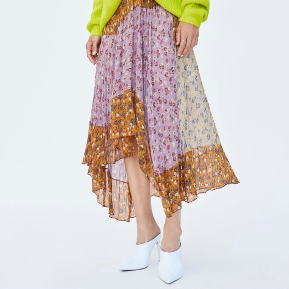 Zara Dresses & Skirts - Zara skirt size large Coachella vibes!!! NWT